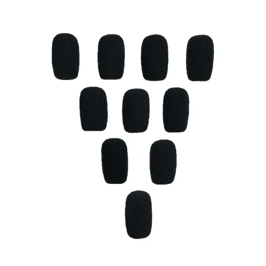 BlueParrott - Mikrofonblåsskydd för headset (paket om 10) - för VXi VR11