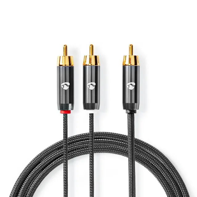 Subwooferkabel RCA till 2x RCA