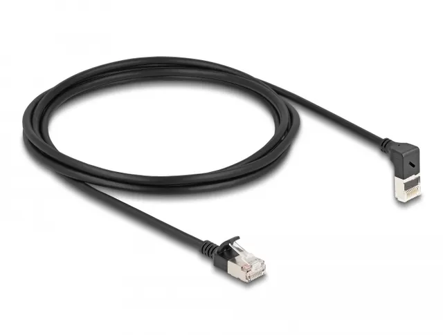 DeLOCK Nätverkskabel - RJ-45 (hane) uppåtvinklad
