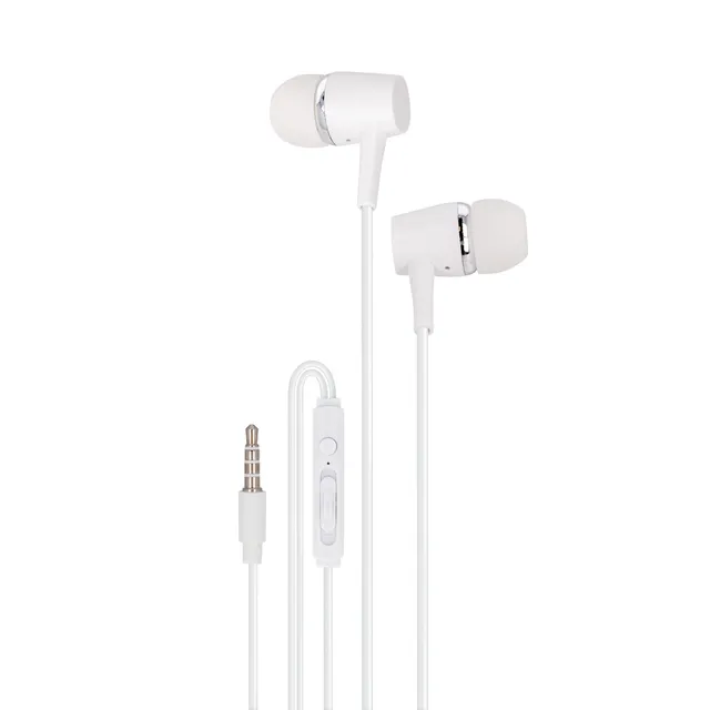 MXEP-02 - In-Ear hörlurar med mic, Vit