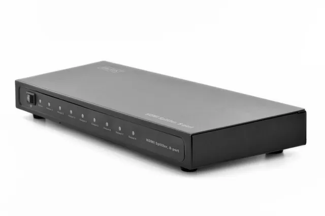 Professional DS-43302 - Video/audiosplitter - 8 x HDMI - skrivbordsmodell
