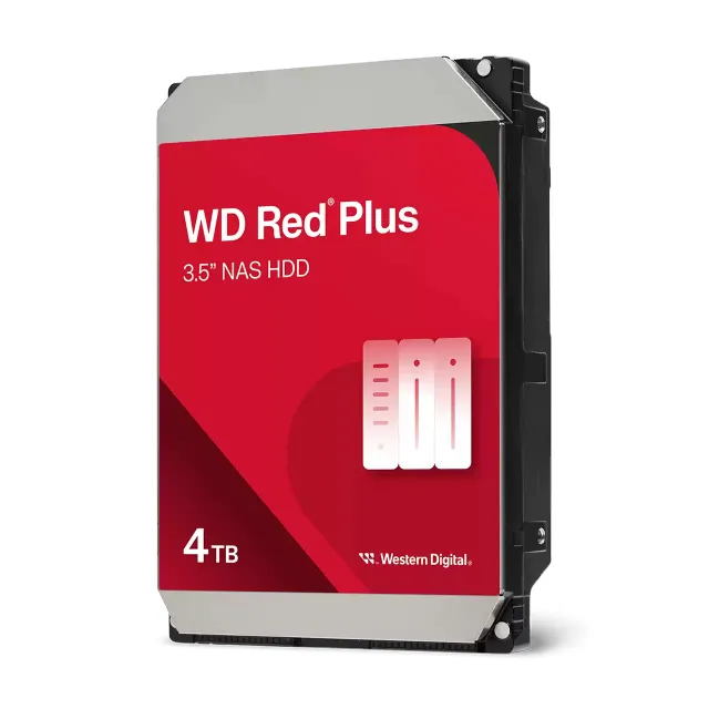 WD Red Plus 4TB 3,5" SATA 5400 rpm
