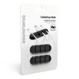 CableDrop Multi Svart 2-P