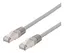 S/FTP Cat6 patchkabel, LSZH, 0,5m, grå (SFTP-60H)