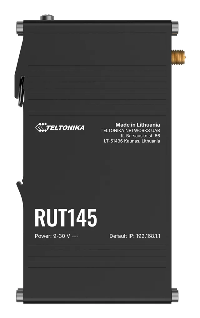 RUT145 - Trådlös router - DIN-skenmonterbar