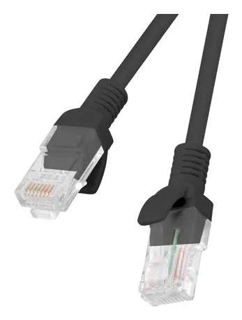 Cat6 UTP Nätverkskabel 15 Meter Svart