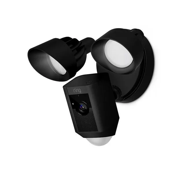 Floodlight Cam Wired Plus Svart