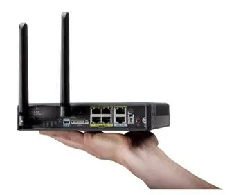 819 Secure Hardened Router and Dual WiFi Radio - Trådlös router 4-ports-switch Dubbelband - återanvänd