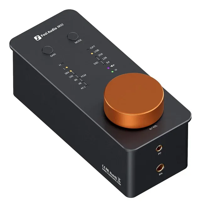 SK02 DAC Amp Hörlursförstärkare Desktop
