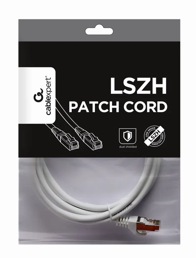 Cablexpert patch cable - 2 m - white - Vit - 2m