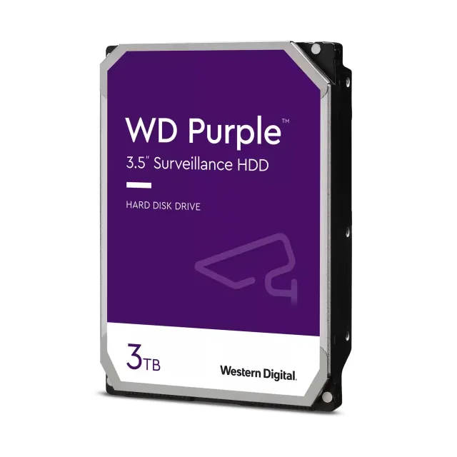 Purple - 3TB - Hårddisk - WD33PURZ - SATA-600 - 3,5"