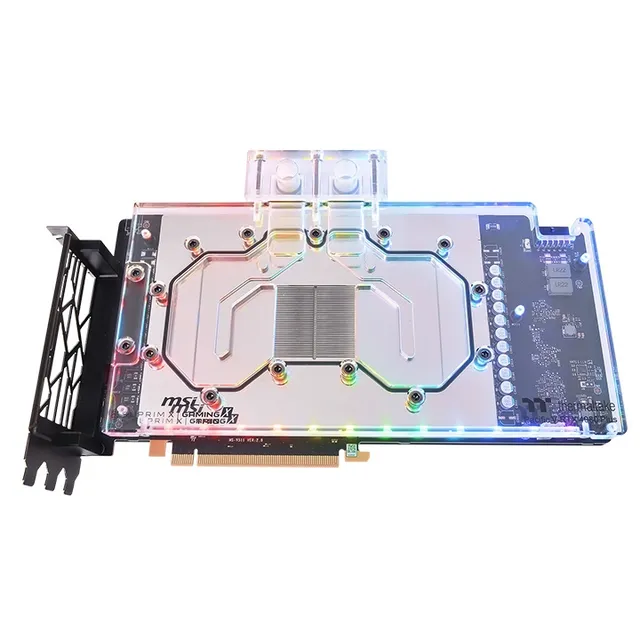 Pacific V-RTX 4080 Plus - Fullt skydd till videokortvätskekylningssystem med vattenblock