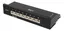 Patchpanel, 8xRJ45, Cat6a, väggmonterbar, 10Gbps, svart