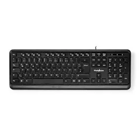 - keyboard - QWERTZ - German - black - Tangentbord - Tysk - Svart