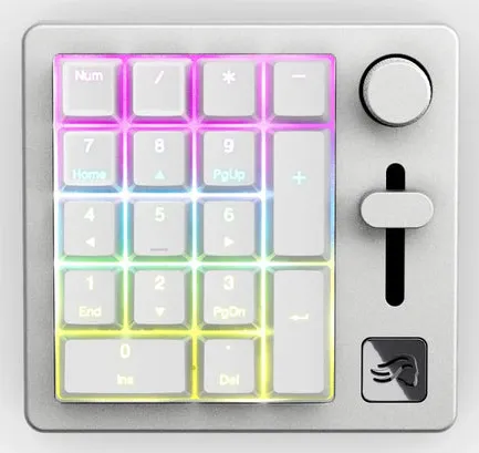 Numpad - Wireless - White Slate - Numpad - Universal - Vit