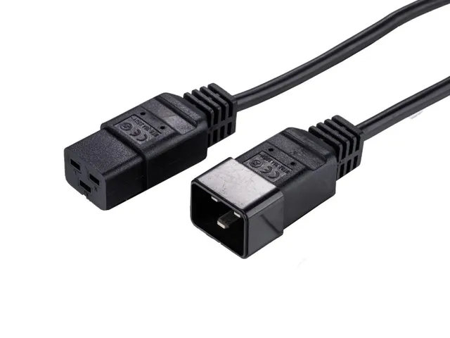 - Strömkabel - IEC 60320 C20 till IEC 60320