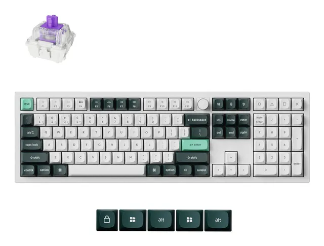 Q6 HE QMK Gateron Double-Rail Magnetic Nebula Keyboard (4894979004543)