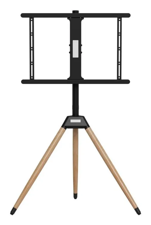 TV Tripod Golvstativ - 180° Vridfunktion - 20° Lutning - Passar för 32-75" - VESA 200x200-600x400 - Max 35 kg - Svart