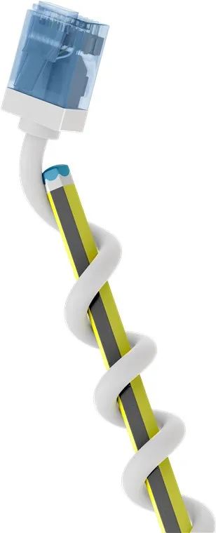 Goobay Patch-kabel - RJ-45 (hane) till RJ-45 (ha
