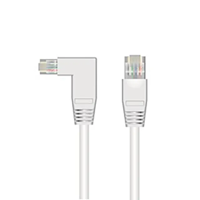 SX Cat6 - Cat6, Angled, RJ45.