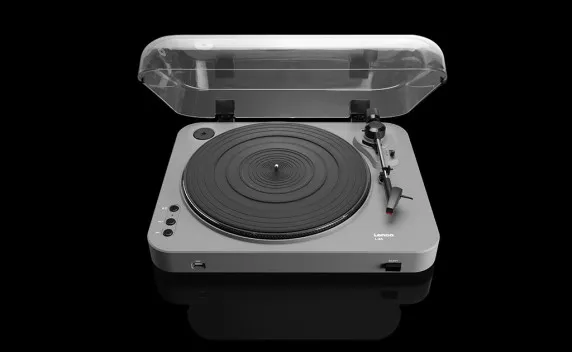L-85 - turntable with digital recorder - Skivspelare Grå