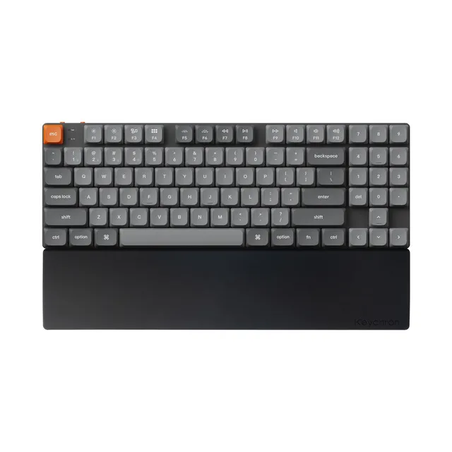 Silicone Palmrest K1 / K1 Max / K13 / K13 Max series - Handledsstöd - Svart