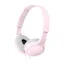 MDR-ZX110AP on-ear-hörlurar (rosa)