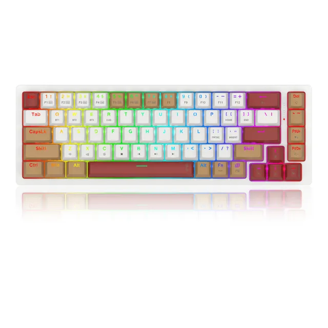 K677WLR-RGB-PRO Rammus keyboard - Gaming Tangentbord - Engelska (US) - Vit