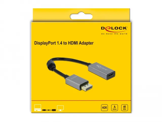 Adapter - DisplayPort / HDMI - 20 cm