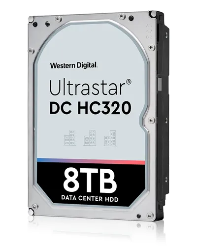WD Ultrastar DC HC320 HUS728T8TALE6L4 - 8TB - Hårddisk - 0B36404 - SATA-600 - 3,5"