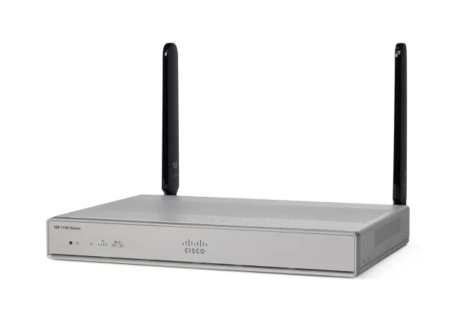 Integrated Services Router 1117 - Router - DSL-modem 4-ports-switch - 1GbE - WAN-portar: 2 - återanvänd