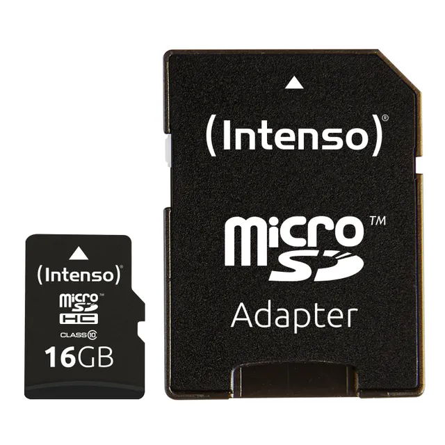 Class 10 - flash-minneskort - 4 GB - mic