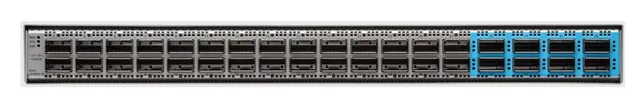 Nexus 93600CD-GX - Switch - L3 - 28 x 100 Gigabit QSFP28 / 40 Gigabit QSFP28 + 8 x 100 Gigabit / 400 Gigabit QSFP-DD - rackmonterbar