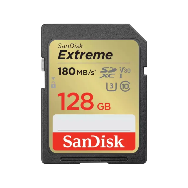 - Flash-minneskort - 128 GB - Video Class