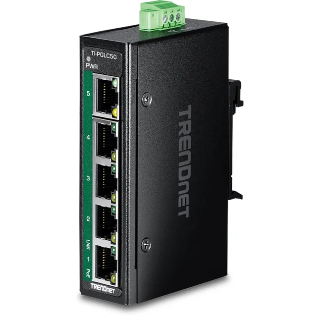 TI-PGLC50 - Version V1 - switch - industrial mini - 5 ports - TAA Compliant