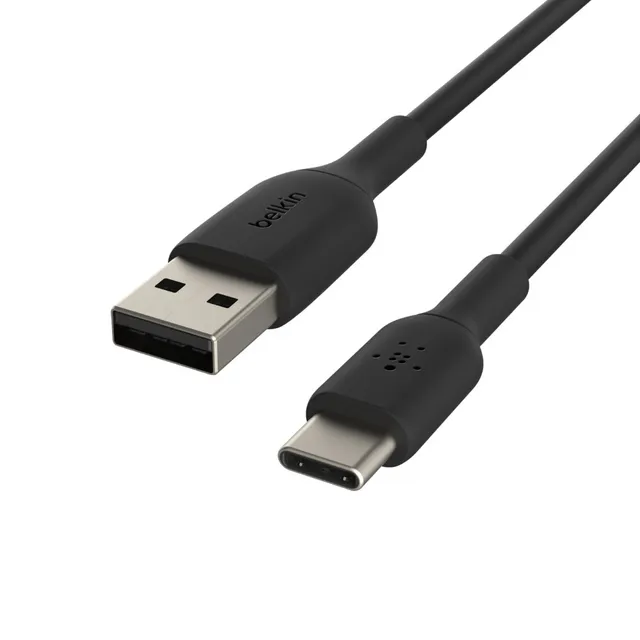 Belkin USB-A till USB-C kabel, 1 meter - Svart