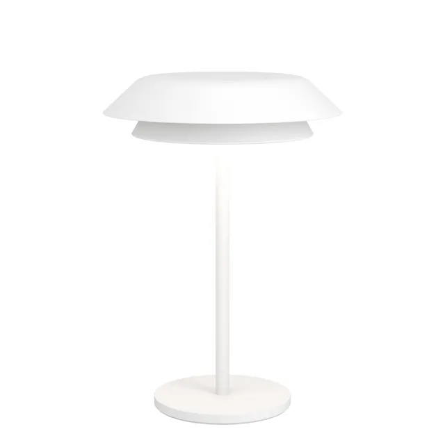ARROYO-Z bordslampa RGB/CCT, ZigBee+Matter, Vit
