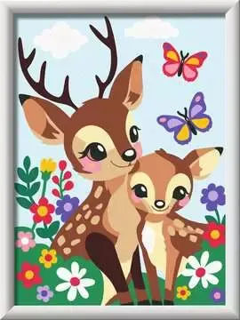 CreArt Paint by Numbers - Happy Deer