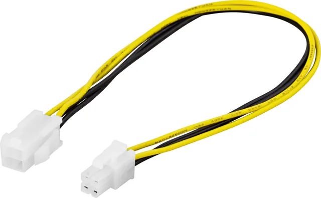 Förlängning 4-pin ATX12V(P4) ha-ho 0.3m