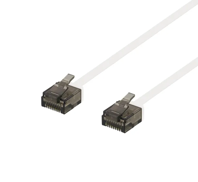 UTP Nätverkskabel Cat6 0,3m Vit