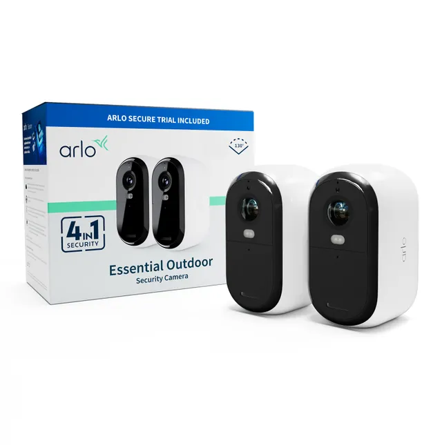 Essential 2 HD – Trådlös övervakningskamera 2-pack