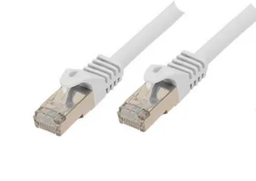 Shiverpeaks BASIC-S patch cable - 1 m - white - Vit - 1m