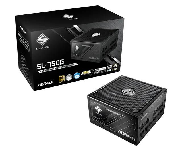 SL-1000G Strömförsörjning - 1000 Watt - 135 mm - ATX - 80 Plus Gold certificate