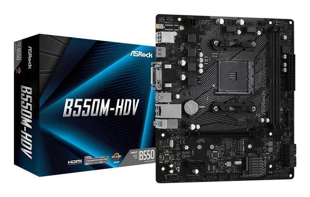 ASRock B550M-HDV AM4 mATX DDR4