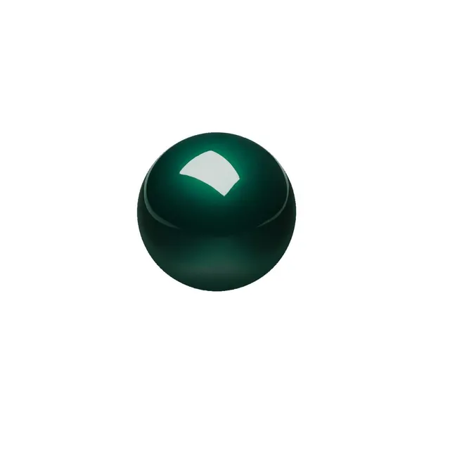 PERIPRO-303GLG, Mouse trackball, 34 mm, 34 mm, 34 mm, 25 g, Grön