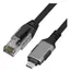 10m USB-C 3.1 till RJ45 1Gbps LAN Windows, MacOS, Linux, ChromeOS