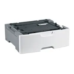 Duo Tray - Pappersmagasin - 650 ark i 2 fack - för Lexmark C2425, C2535, CX421, CX522, CX622, CX625, MC2425, MC2535, MC2640, XC2235, XC4240