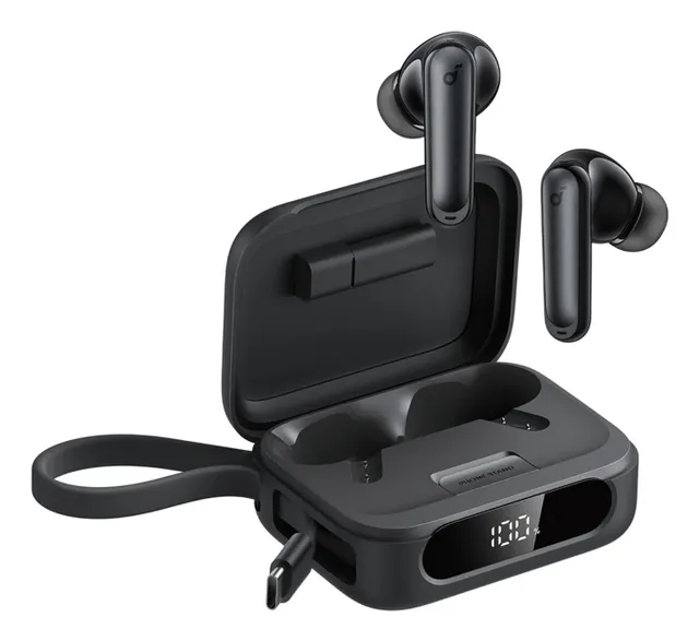 Anker soundcore P41i | Wireless Earbuds with Portable Phone Charger (With Lightning Adapter) (svart)