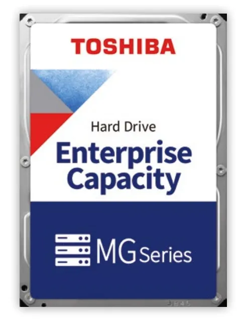 MG10 - 20TB - Hårddisk - MG10SCA20TE - Serial Attached SCSI 3 - 3,5"