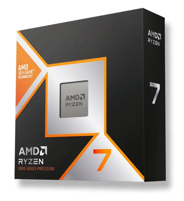 Ryzen 7 9800X3D - Tray CPU - 8 kärnor - 4.7 GHz - AMD AM5 - Bulk (utan kylare)